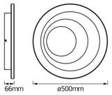 LEDVANCE LED-Kunststoffleuchte 40W ws SMART+ Wifi Orbis Spiral White 500m 3000
