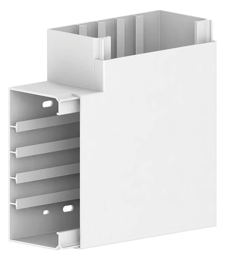GGK Flachwinkel GEB-K UT/OT 80x150mm Kst FB 80x150-FW rws unbeh RAL9010