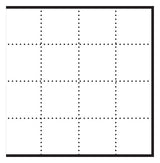 SIEDLE Rahmen-Türstation 16f UP gr alu KR 611-4/4-0 DG 431x431x38mm