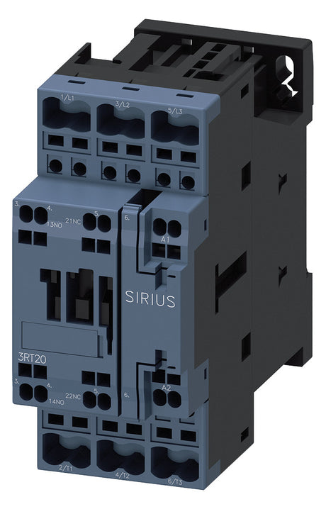 SIEMENS Leistungsschütz 11kW 3S 24VAC 3RT2026-2AC20 25A 1S+1Ö/Hilf REG