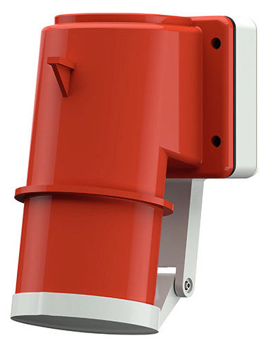 MENNEKES CEE-Aufbaugerätestecker 5p 32A 412 400V/rt 6h IP44 Schraubkl rechtw