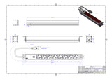 BACHMANN Steckdosenleiste 19 1HE 230V 333.410 8Steckd