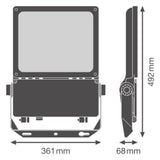 LEDVANCE LED-Anbaustrahler 130W Konv ws FL FLEX P 130W ML 840 A55X120 WAL 1LED