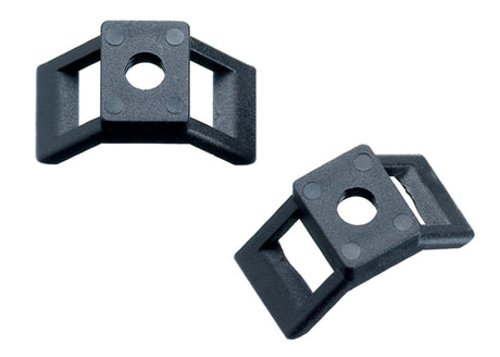 HAUPA Befestigungssockel Kst sw 7,8mm PA 262165 1,5x1xmm kleb/schraub  5,2mm