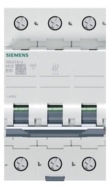 SIEMENS Leitungsschutzschalter UC B 10A 5SL6310-6 3p 400V 3TE 50Hz IP20