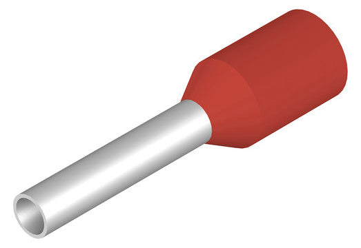 WEIDMÜLLER Aderendhülse 1qmm 8mm isol PP H1,0/14D R BD GSP rt Cu Standard Bandw