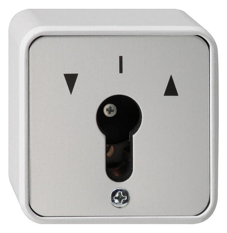 GIRA Schlüsselschalter gr AP IP44 2p WG AP 014430