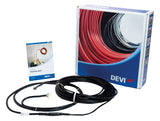 DEVI Heizband 20W/m 230V 50m sw 70°C DEVIsnow 20 2adrig  7,5mm