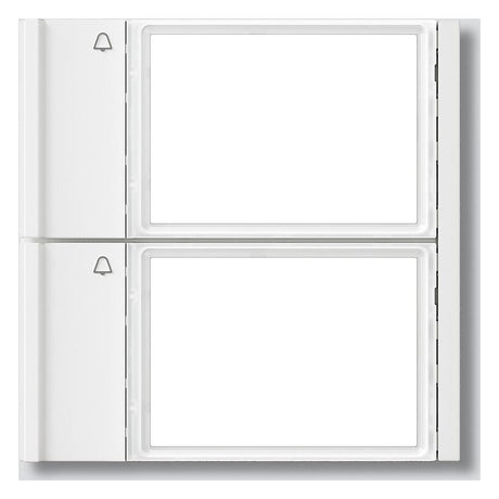 SIEDLE Ruftastenmodul Bus 2RT ws TM 700-2-0 W 99x99x26mm