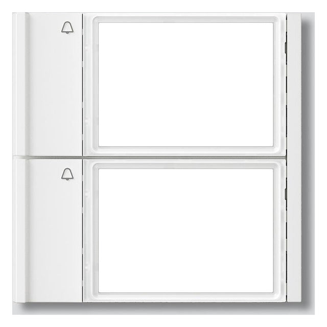 SIEDLE Ruftastenmodul Bus 2RT ws TM 700-2-0 W 99x99x26mm