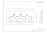 SPELSBERG Einführungsflansch Kst unbeh GFL 361-m 320x119mm Kabelverschr