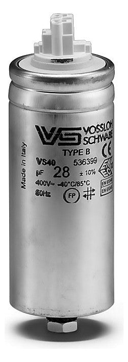 HOUBEN Kondensator 12uF 250V m.Steckkl 536383 Parallel.f.LL  35x72mm