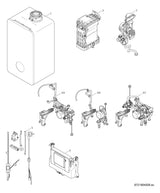Bosch Gas-Brennwertgerät, wandhängend Condens GC9800iW 30 H 23, 840x440x365 | 7738101029
