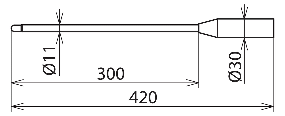 DEHN SE Sonden für Spannungsprüfer Kst PSO M8 PHE 3-24kV 420mm