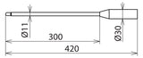 DEHN SE Sonden für Spannungsprüfer Kst PSO M8 PHE 3-24kV 420mm