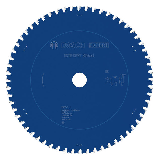 BOSCH-EW Kreissägeblatt  254mm 2608643059