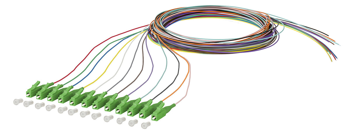 METZ CONNECT LWL-Pigtail LC SM OS2 APC 150Q1JA0020E 2m mehrf Aderpigtail