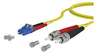 METZ CONNECT LWL-Patchkabel LC-D/ST SM 151P1JOAOD0E OS2 40m ge