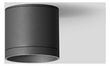 BEGA LED-Anbaustrahler 9,2W Konv 1LED ws 24409K4 graphit 4000K 957lm graphit mt