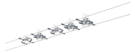 PAULMANN Anbaustrahler 10W Konv NV chr MacII 941.33 GU5,3 chr ST IP20 Seilkl