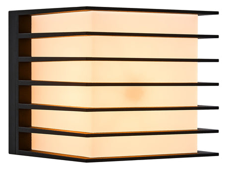 NORDLUX LED-Wandanbauleuchte 15W sw Fluctus 13 2318211003
