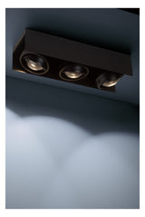 MEGATRON LED-Anbauleuchte 3x7W 2700K sw Cardano MT67032 1410lm