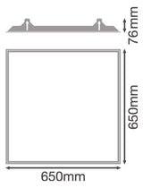 LEDVANCE Einbaurahmen ws Alu L650mm PANEL 625 RECESSED MOUNT FRAME B650mm