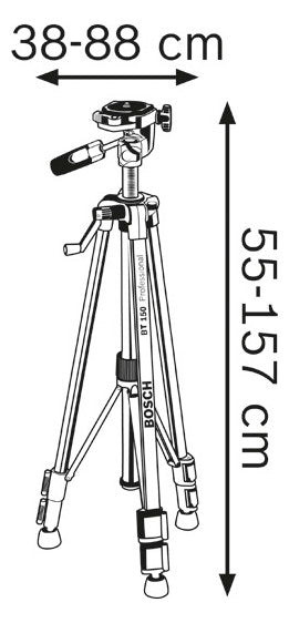 BOSCH-EW Stativ Professional BT 150
