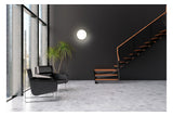 LEDVANCE LED-Anbauleuchte 42W 3000K ws SF CIRC 500 V 42W 830 IP44 DALI 3500lm