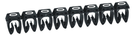 LEGRAND Kabelmarkierung 0 sw Kabel Kst Legrand 038210  2,2-3mm 5x3mm rast 0