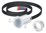 ESYLUX Präsenzmelder 0-360° UP opal IP55 Compact MINI PD-C 360i/8 mini Präsenzmel