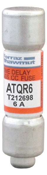 MERSEN Zylindersicherung T 6A 600V AC ATQR6 10x38mm
