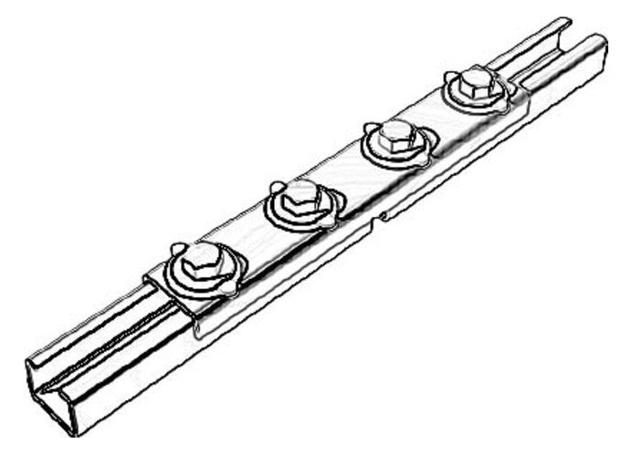 WALRAVEN Schienenverbinder RapidRail ev 200x35x25 - für RapidRail