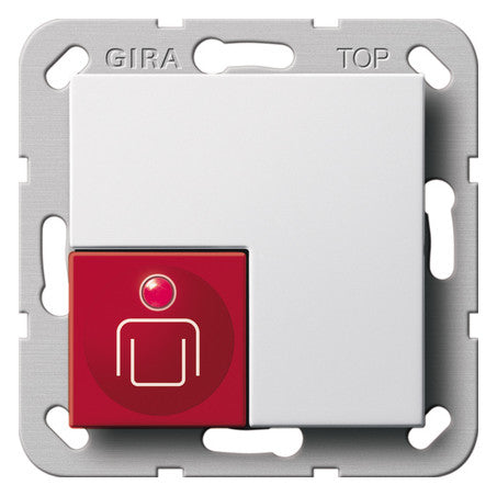 GIRA Klinik Ruftaste rws glz Einz.Ruf System 55 290003