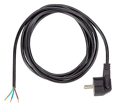 BACHMANN Netzanschlussleitung 2m 16A sw 301.174 3x0,75qmm IP20 Aderendh 0-70°C