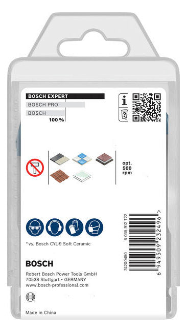 BOSCH-EW Bohrerset 5tlg  4-10mm HEX-9 HardCer