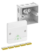 SPELSBERG Abzweigkasten 87x87mm Kst ws Abox 025-2,5²/w IP66 IK07 hfr