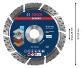 BOSCH-EW Diamant-Trennscheibe 150x12mm 2608900661 f.Beton f.Betonstein