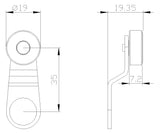 SIEMENS Antriebskopf Schwenkhebel 3SE5000-0AA15
