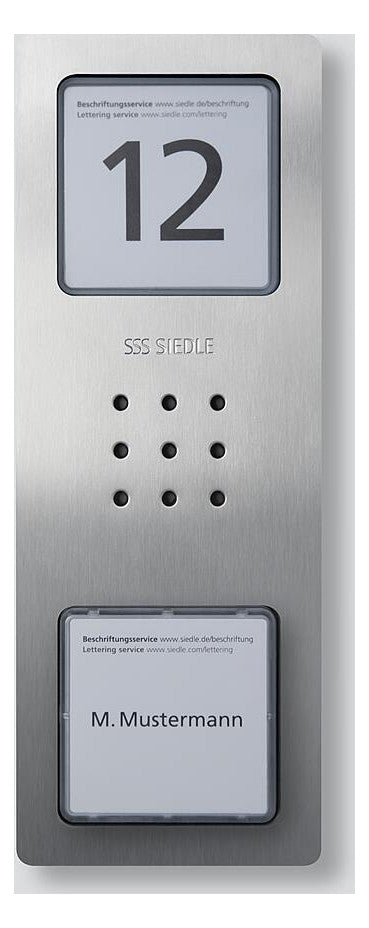 SIEDLE Türstation AP edst 1RT Bus m.Abd Compact CA 850-1 E Vandal.Schutz