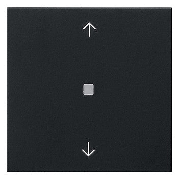 GIRA Bedienelement 1f sw m.Abd mt System 55 5382005 f.Dimmeins