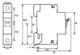 DOEPKE Leitungsschutzschalter UC Z 2A 1p DLS 6I Z2-1 10KA 230V 1TE 50Hz IP20