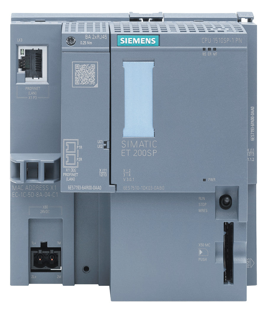 SIEMENS SPS-Steuerung modular 6ES7510-1DK03-0AB0 19,2-28,8VDC