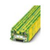 PHOENIX Schutzleiter-Reihenklemme gn/ge ST 4-PE 0,08-6qmm 1Etage TS35
