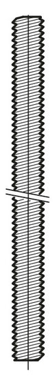 WALRAVEN Gewindestifte DIN 976-1 ev M10 x 120 mm - brandgeprüft