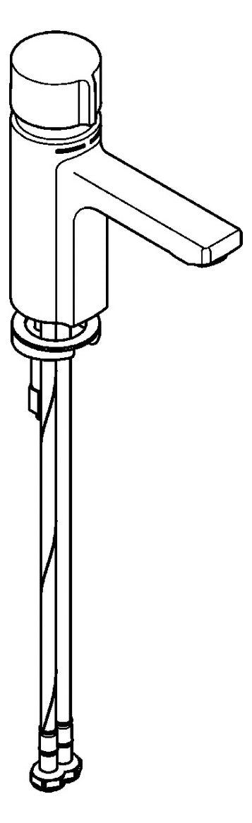 Franke hydr.Standarmatur,F5,m.Mischer,5l mit Schläuchen | 2030036163