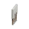 PHOENIX Querverbinder 4p gr steckb isol FBS 4-5 GY 24A m.Berühr.schutz