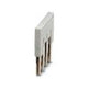 PHOENIX Querverbinder 4p gr steckb isol FBS 4-5 GY 24A m.Berühr.schutz
