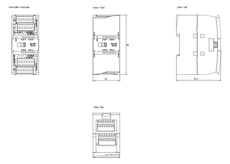 SIEMENS SPS-Kommunikations-Modul 6ES7278-4BD32-0XB0