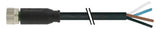 MURR Geräteanschlussleitung 4p 0,25qmm 7000-08061-6311000 L10000mm sw